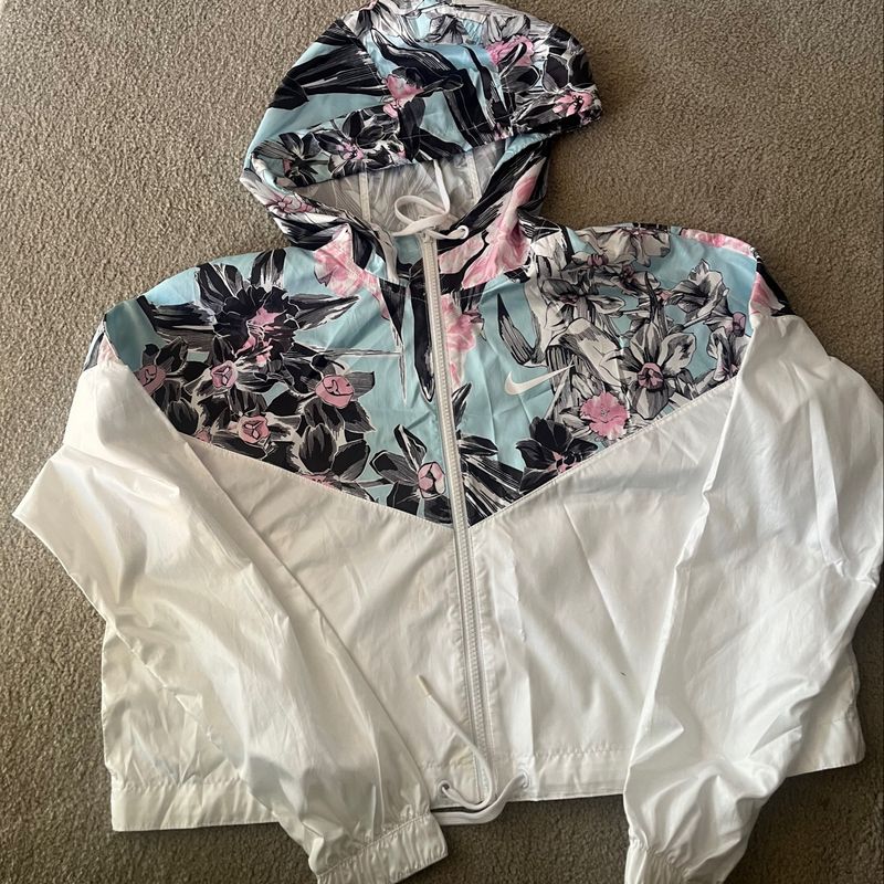 Jacket Corta Vento Nike Feminino Floral Nike Aliexpress Jaquetas