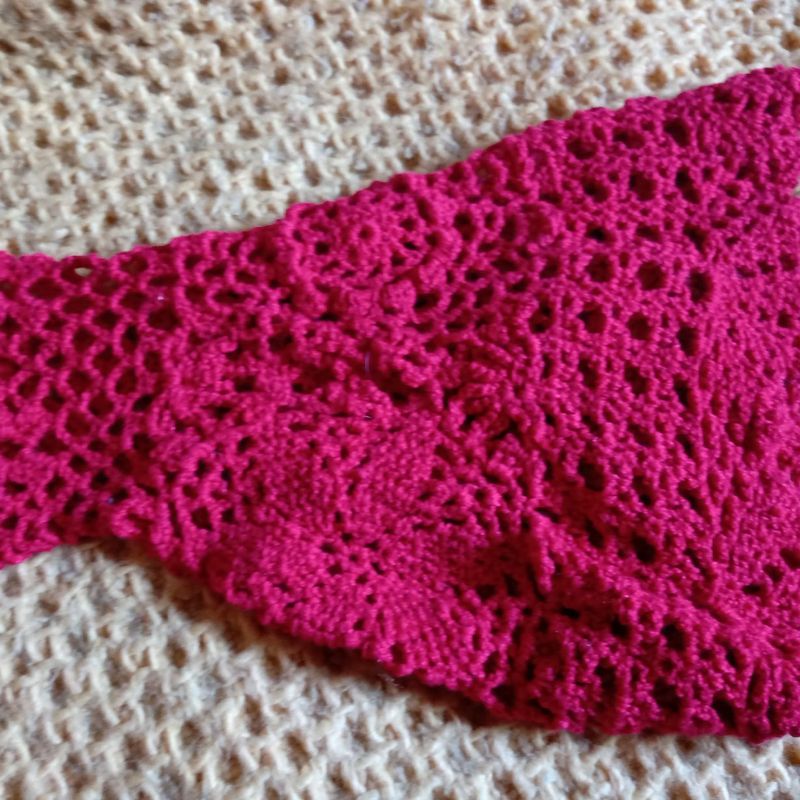 Blusa Crochê Selena Gomez Vermelha Artesanal Nunca Usado