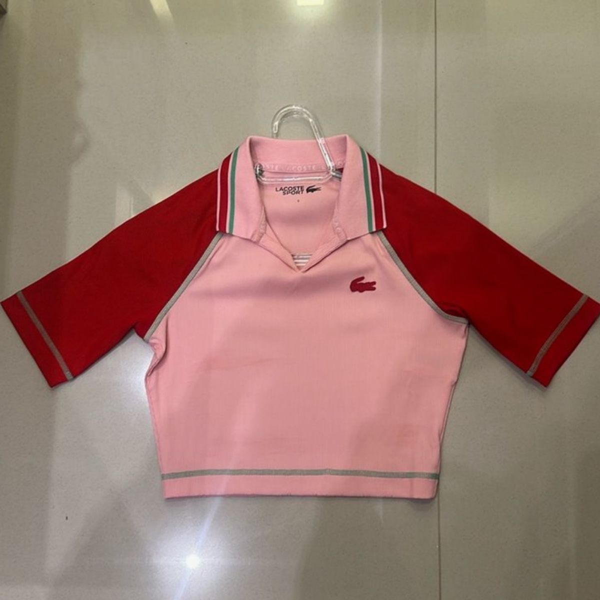 Polo Lacoste Feminina Cropped Blusa/ Cropped Lacoste Original