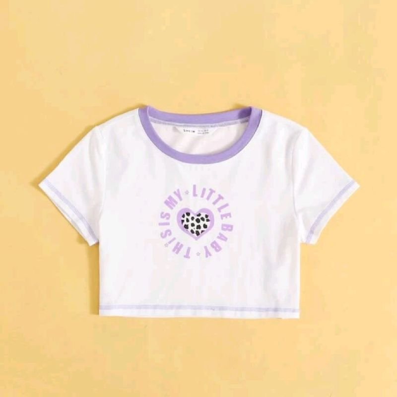 Saia Xadrez e Cropped Shein  Roupa Infantil para Menina Shein