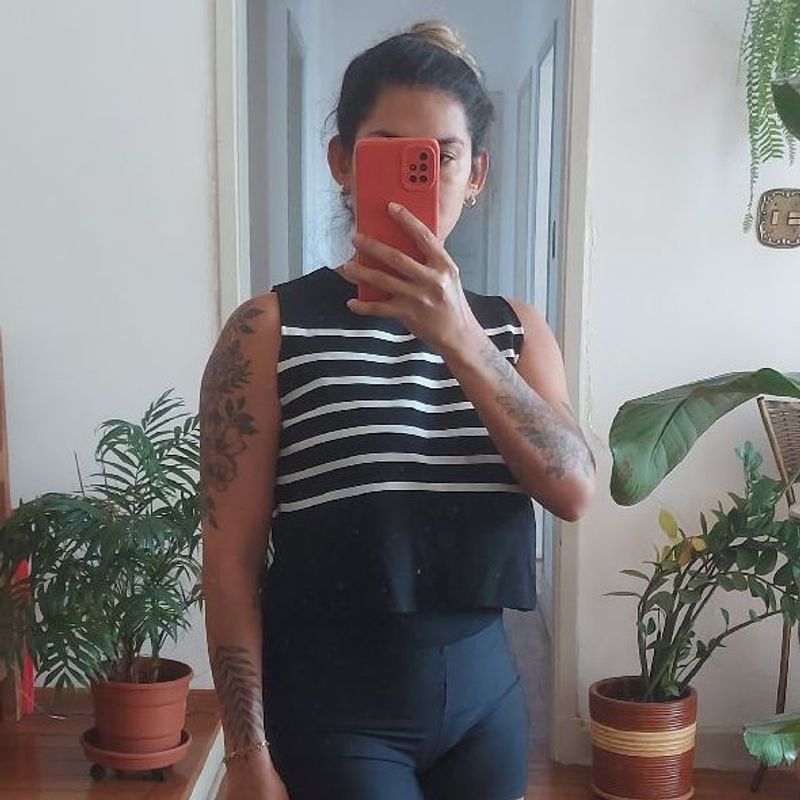 Blusa cropped zara hotsell