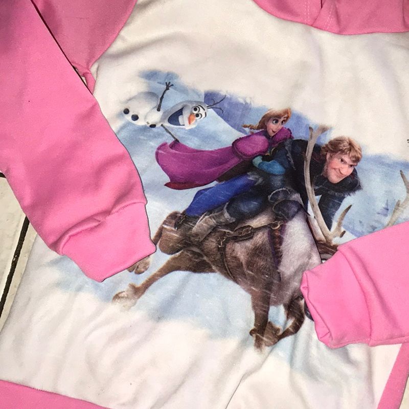 Blusa de store frio da frozen