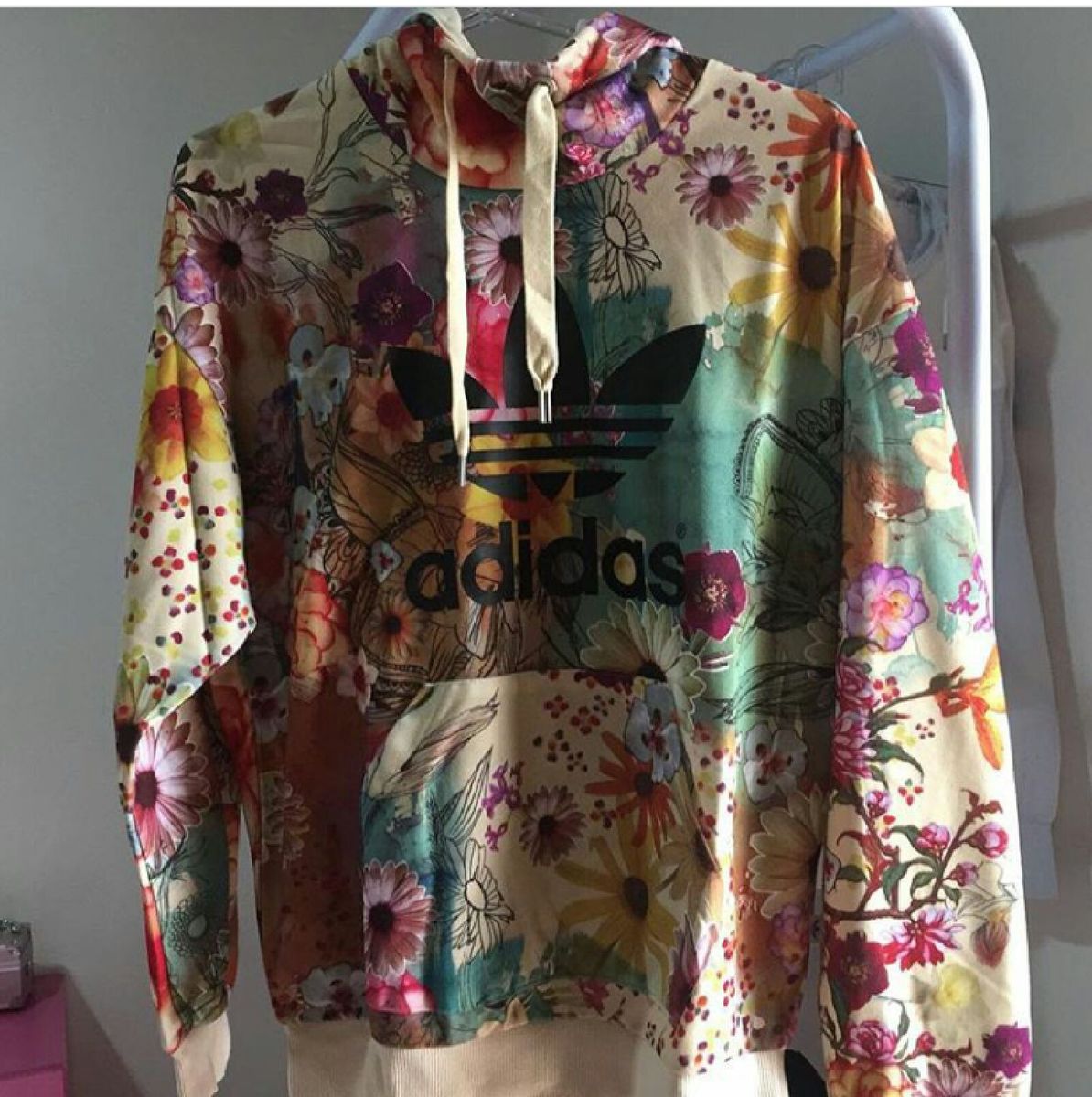 blusa adidas feminina de frio