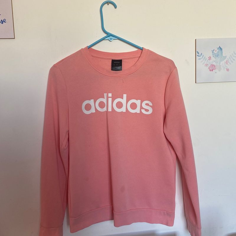 Blusa de frio adidas hot sale rosa