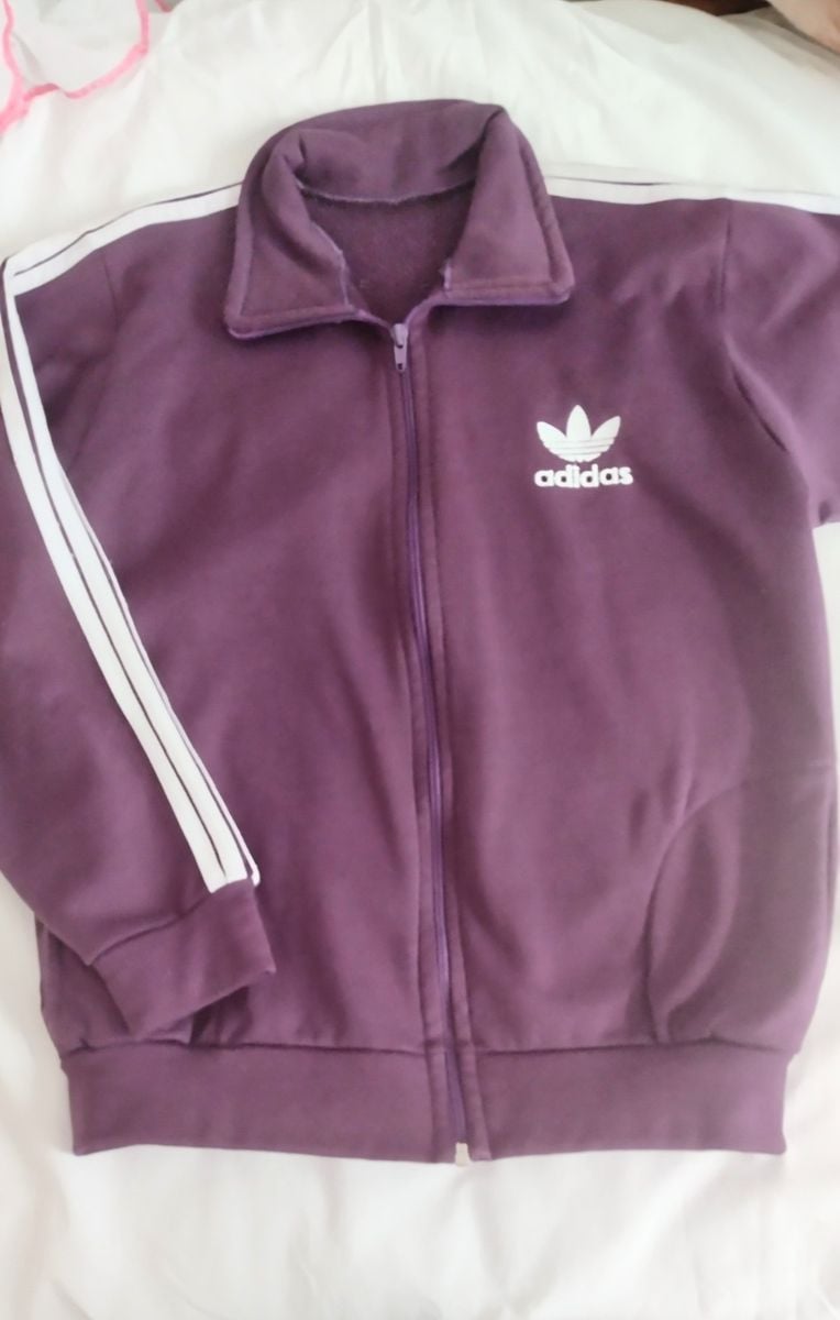 Blusa de Frio Adidas Roxa | Blusa Feminina Usado 82004881 | enjoei