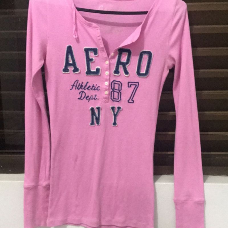 Blusa de store frio aero feminina