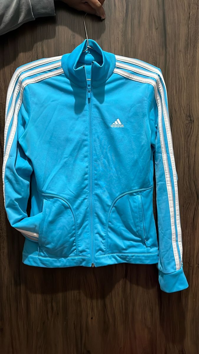 Imagens Bulusao De Adidas Azul Enjoei Blusa Adidas Azul Bebe Top