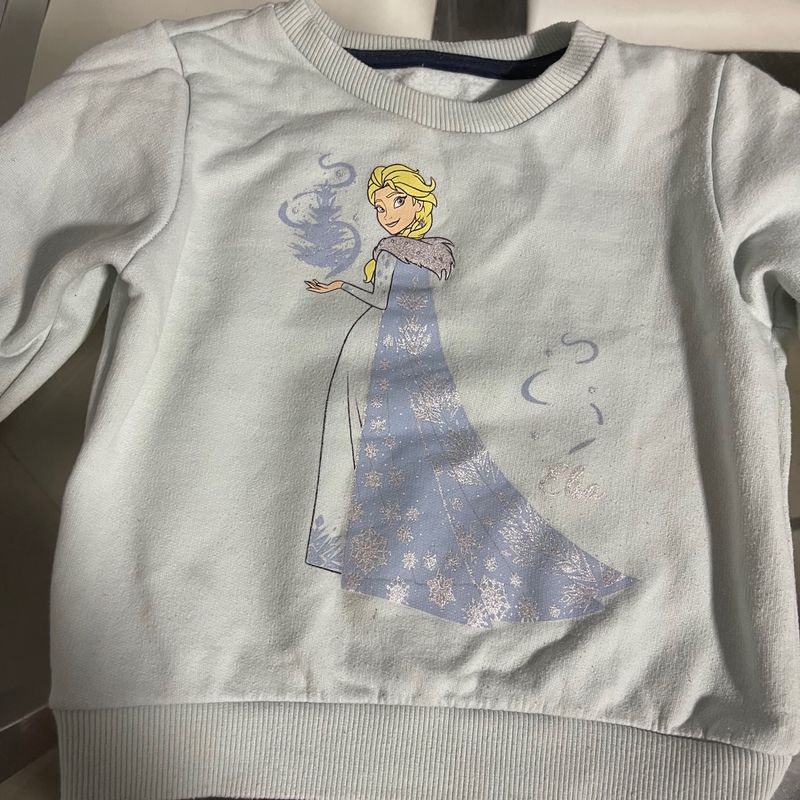 Blusa de frio da hot sale frozen