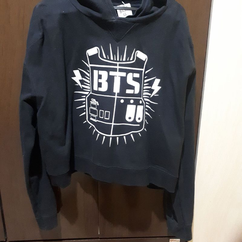 Blusa de frio feminina hot sale bts