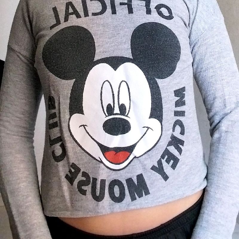 Blusa de frio do hot sale mickey