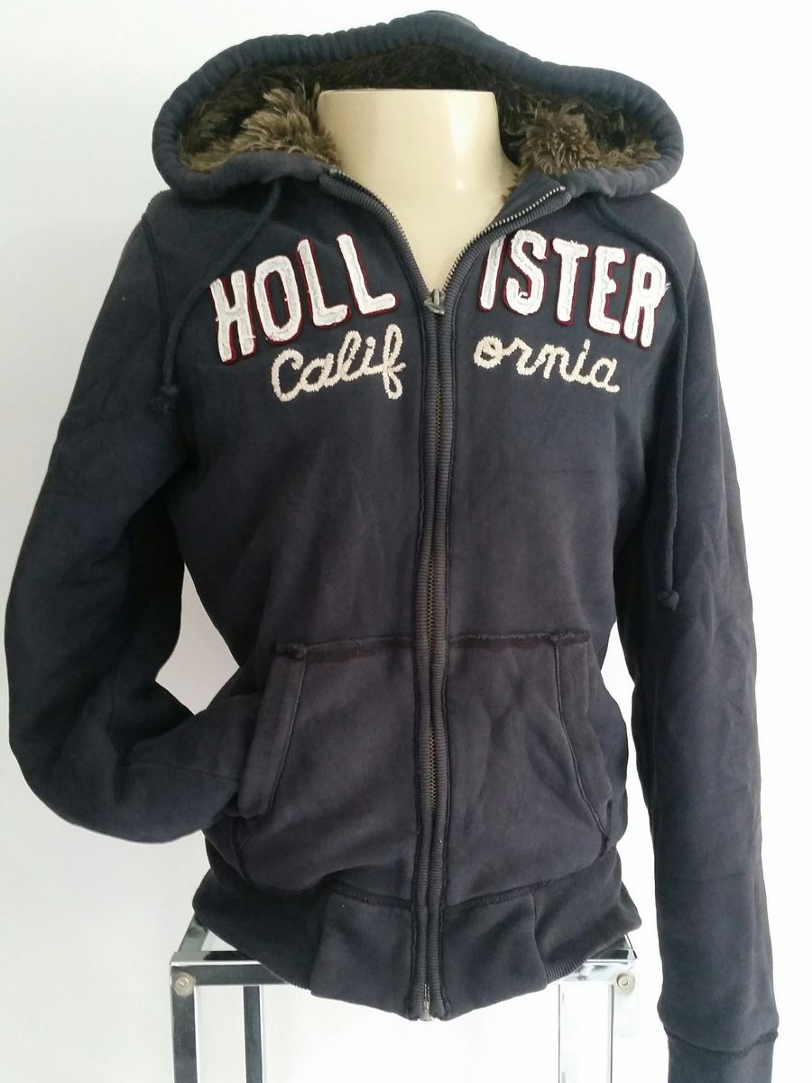 blusa de frio hollister branca