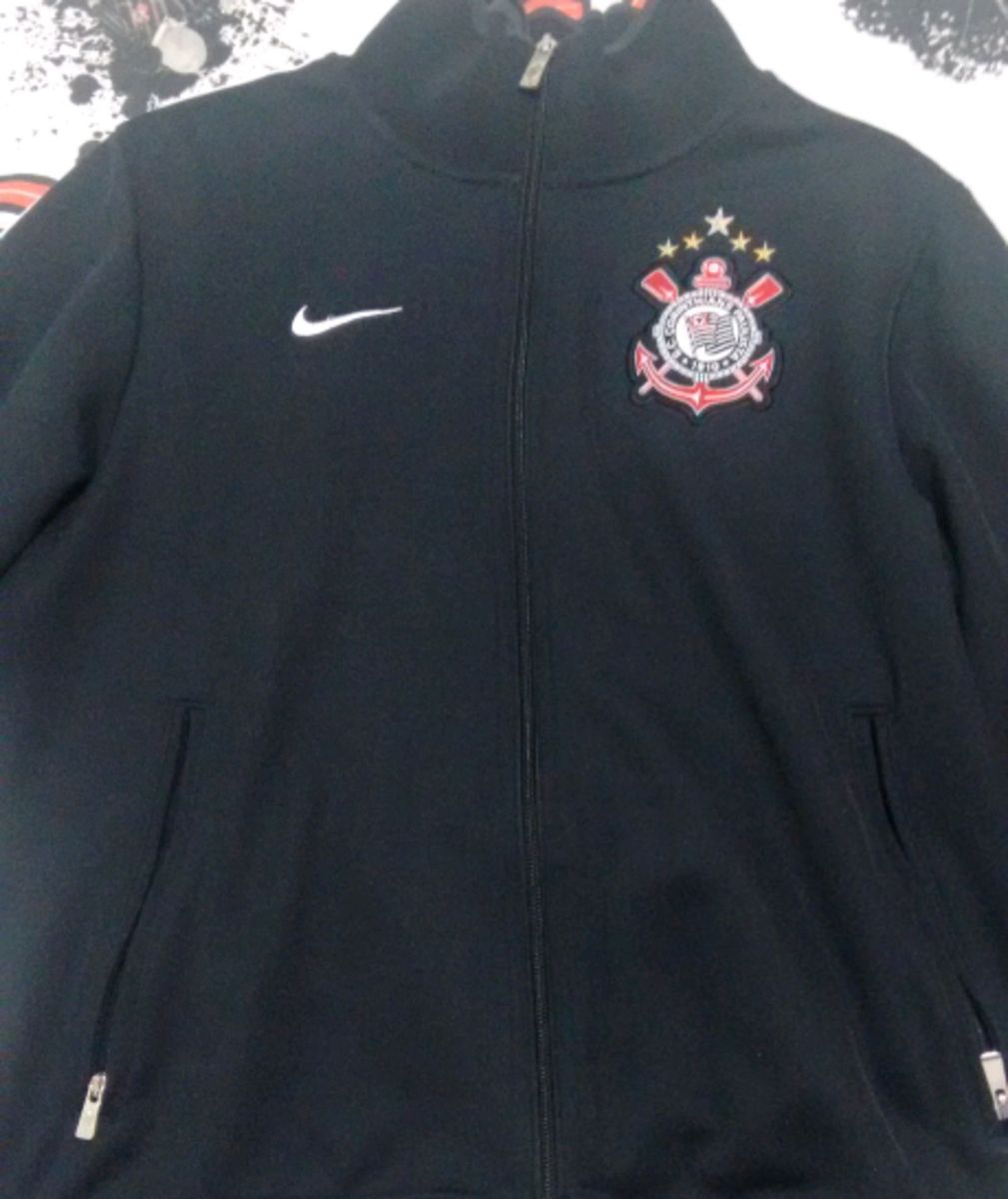 blusa de frio corinthians nike