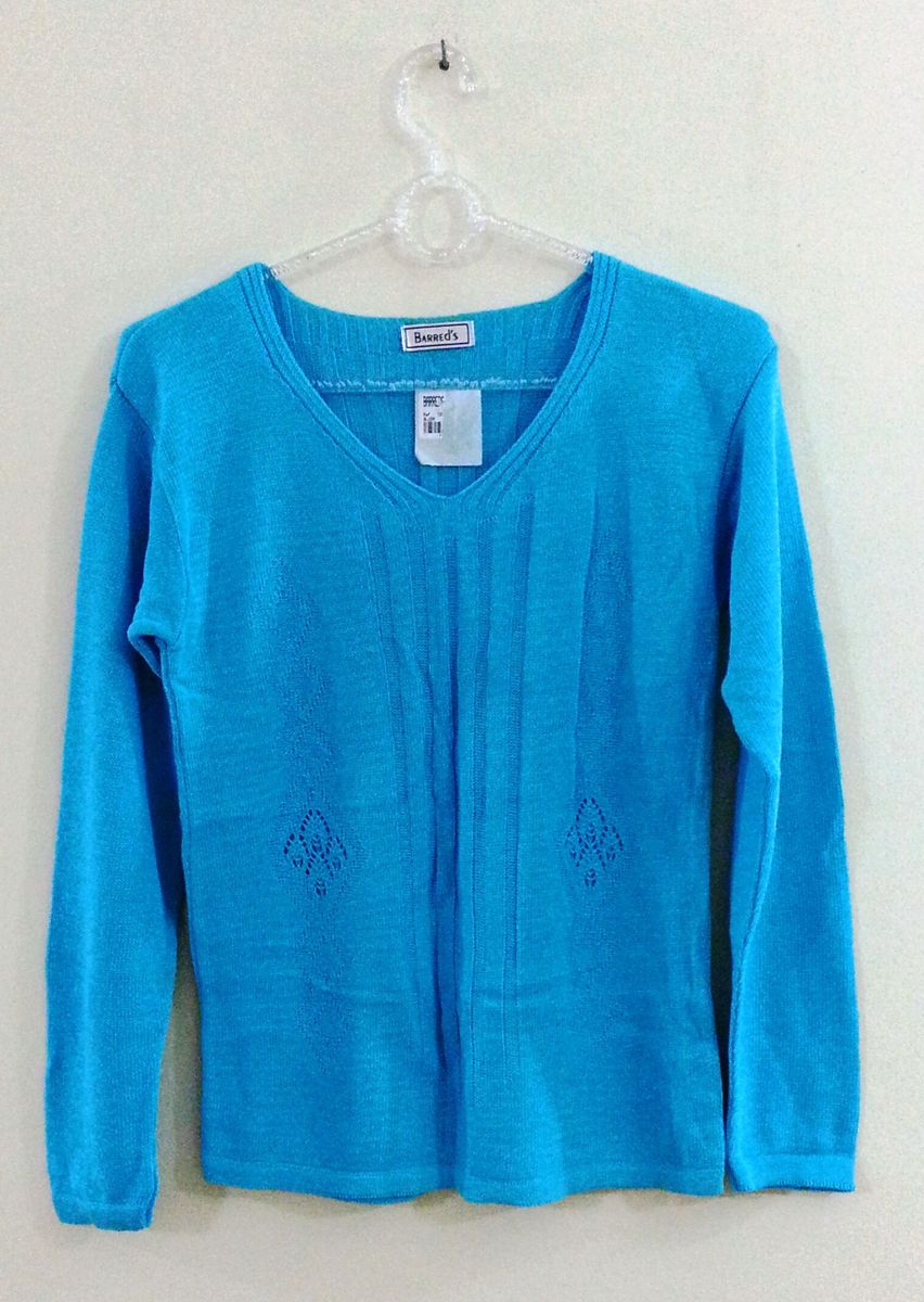 blusa de frio de linha feminina