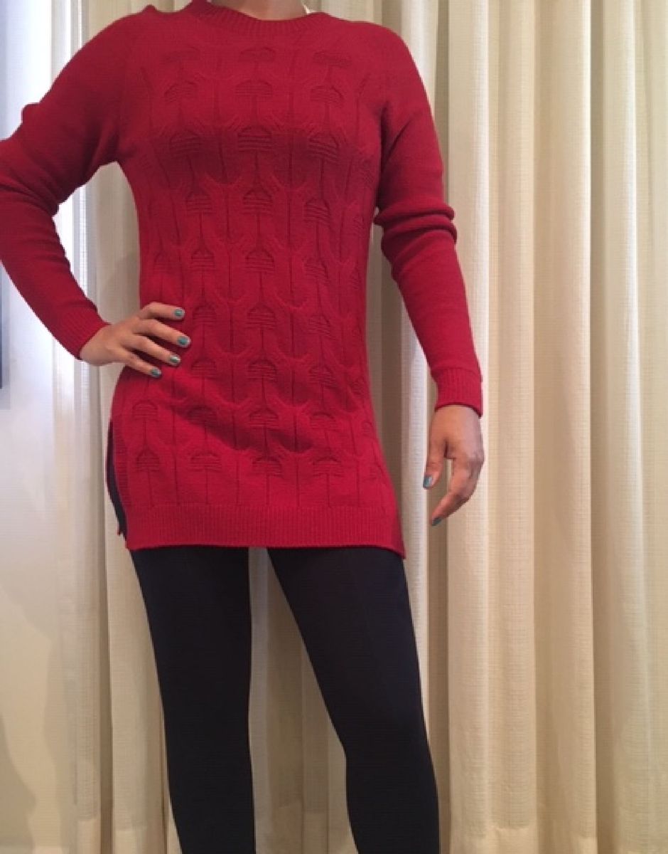 blusa de frio feminina comprida