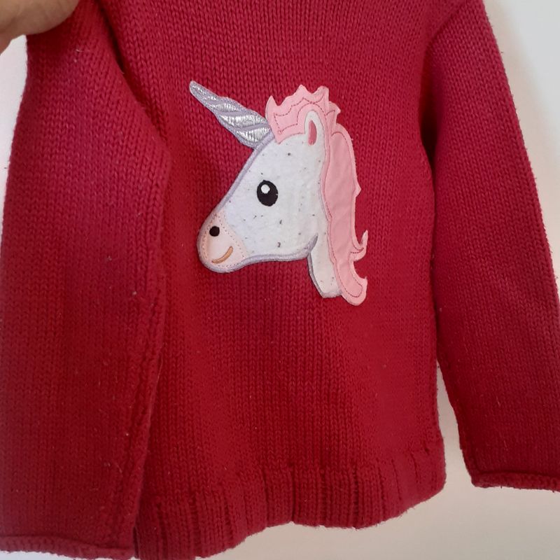 Blusa de frio store unicornio