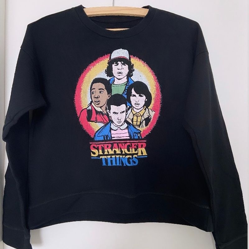 Stranger things store blusa de frio