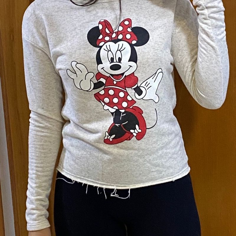 Blusa de frio hot sale feminina da minnie