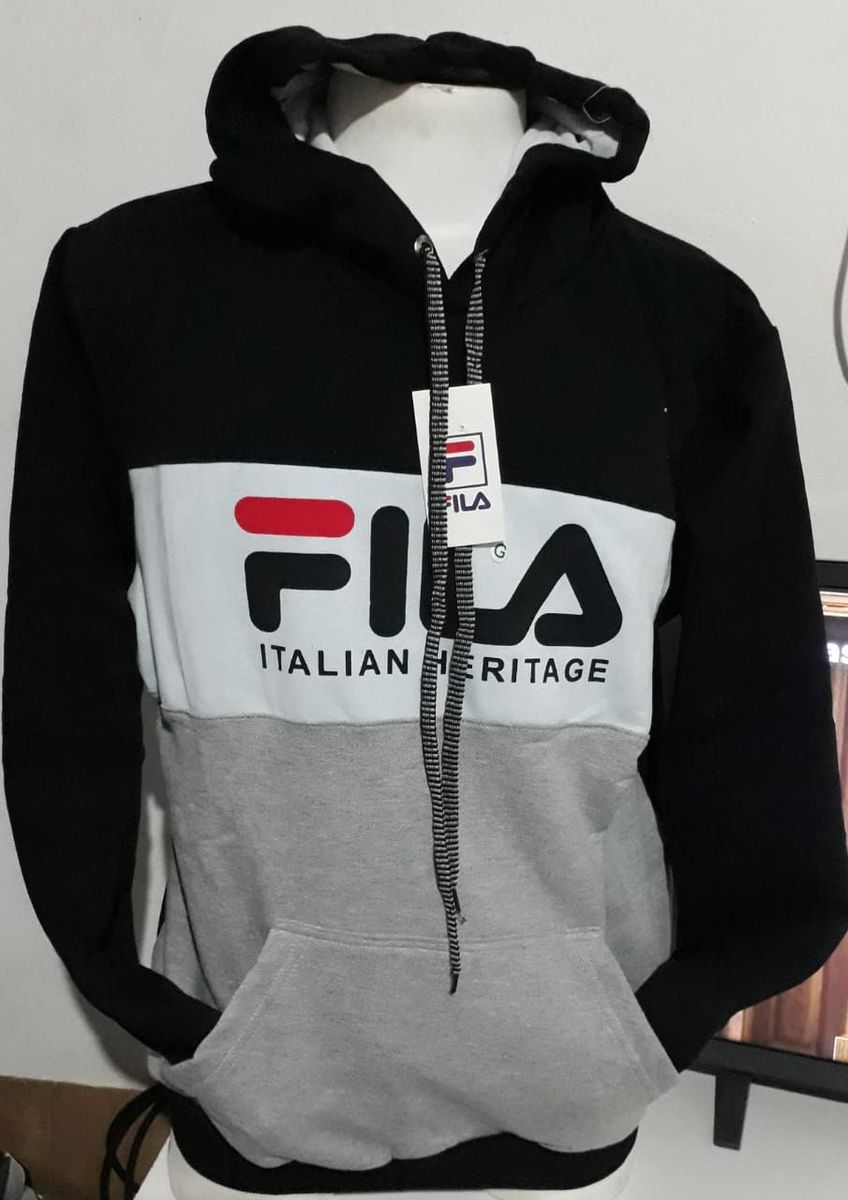 moletom da fila masculino