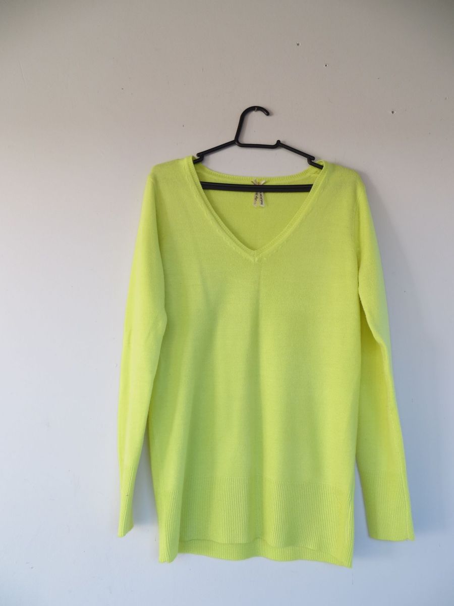 blusa de frio neon