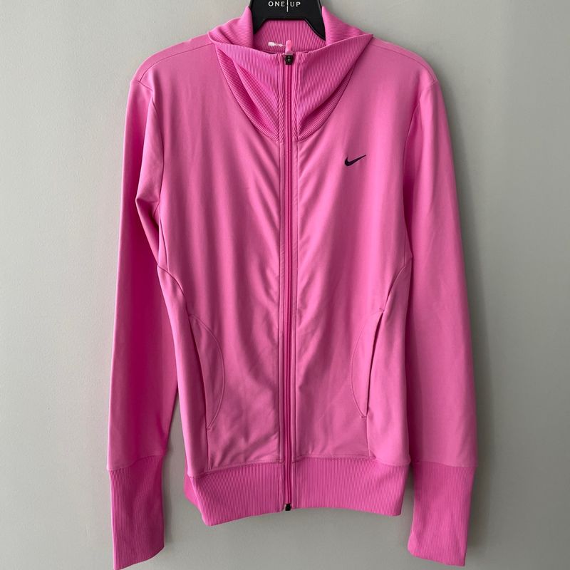 Blusa de frio store da nike rosa