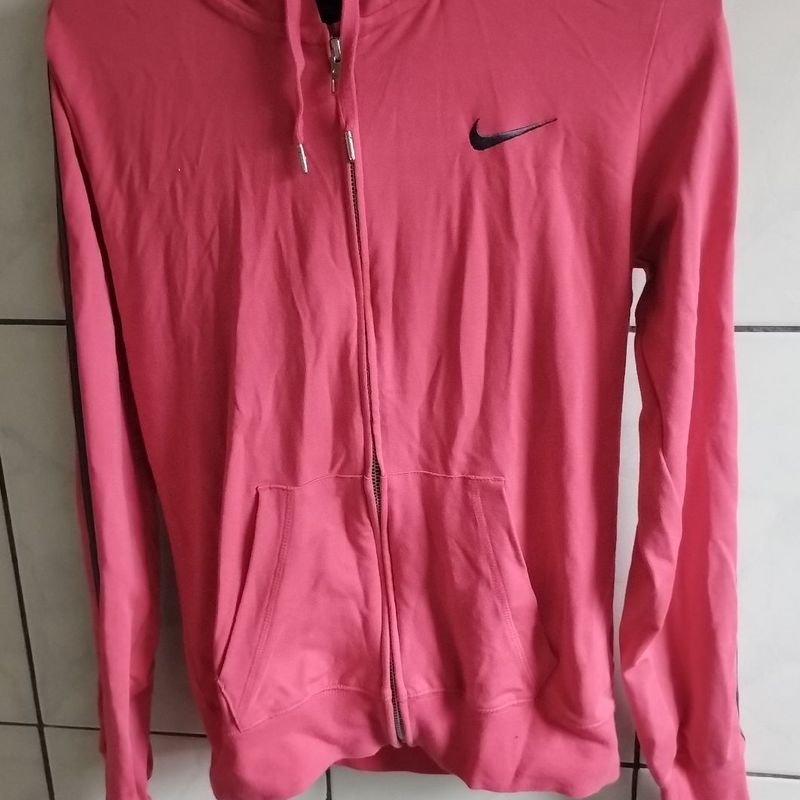 Blusa de frio feminina best sale nike rosa