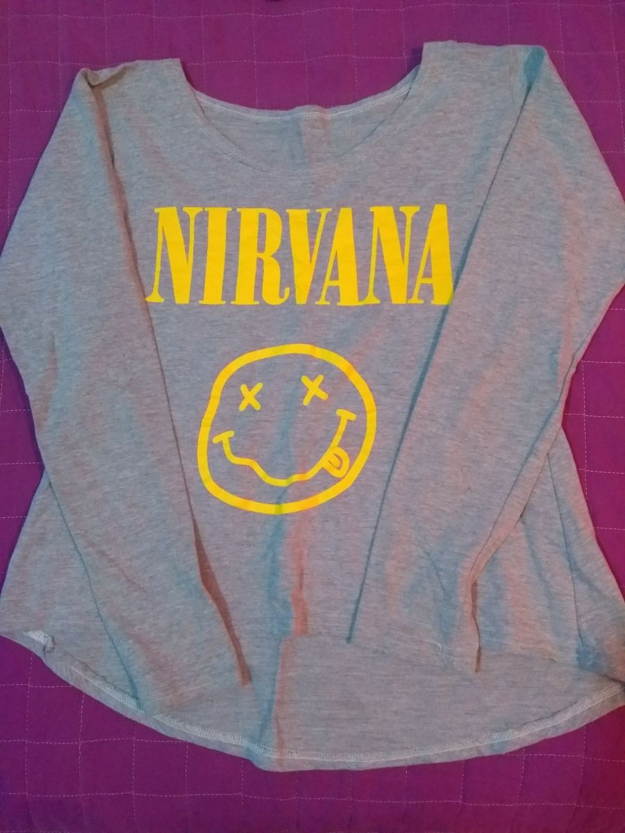 blusa de frio nirvana