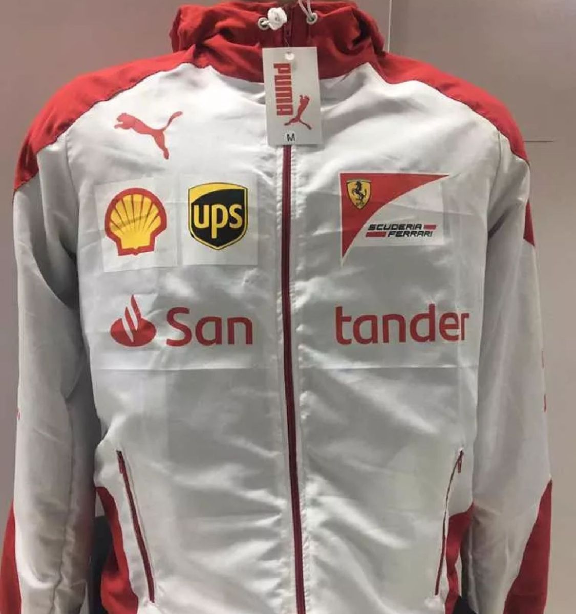 Blusa De Frio Ferrari Vermelha