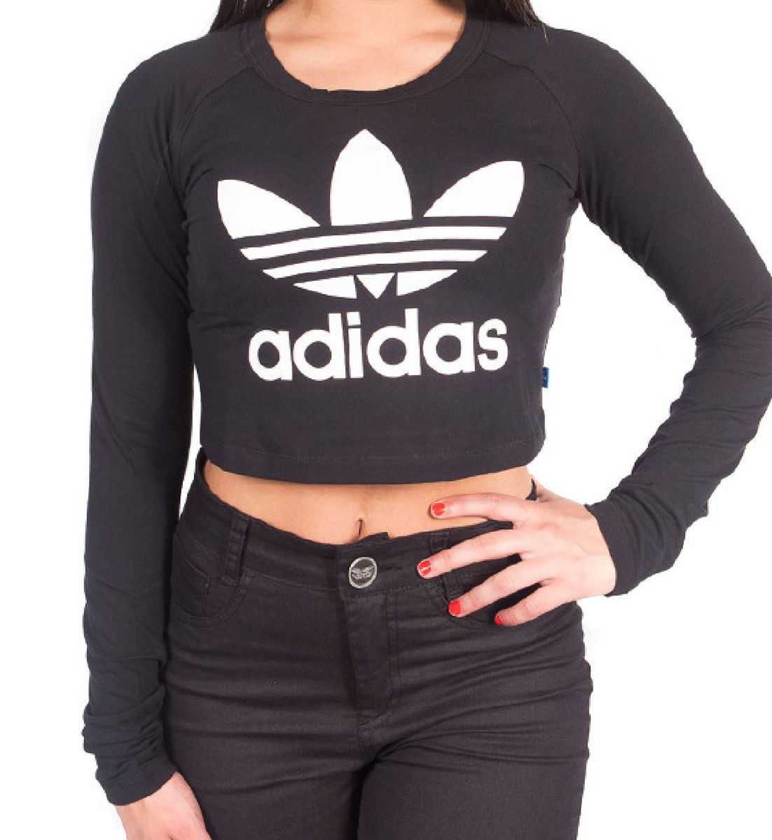 blusa da adidas de frio feminina