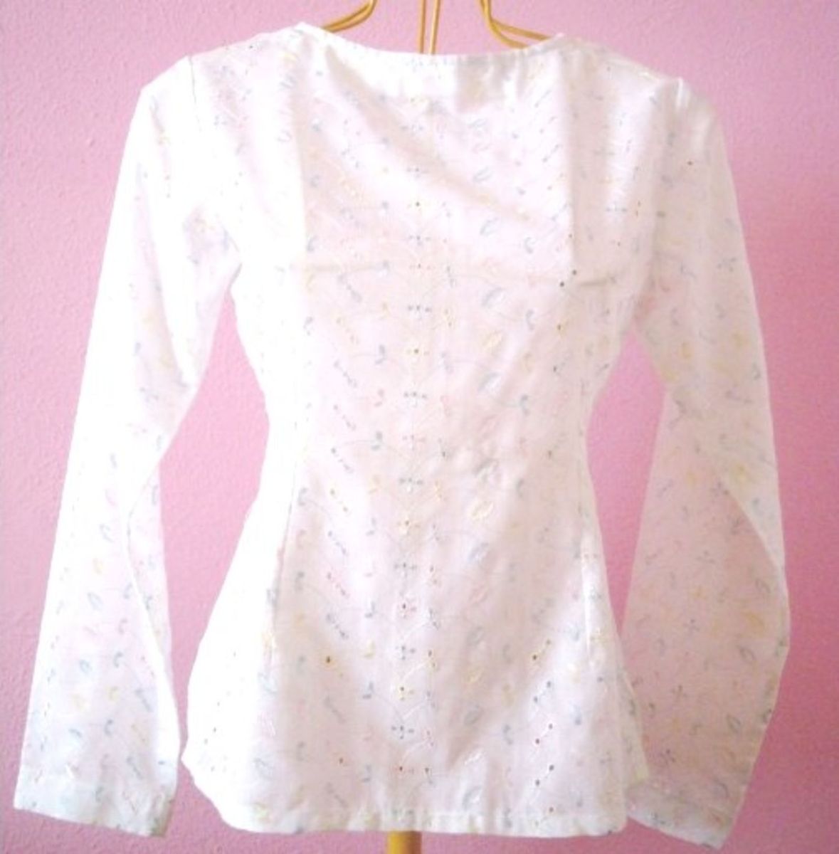 camisa de lese branca