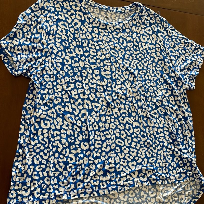 Blusa store estampada riachuelo