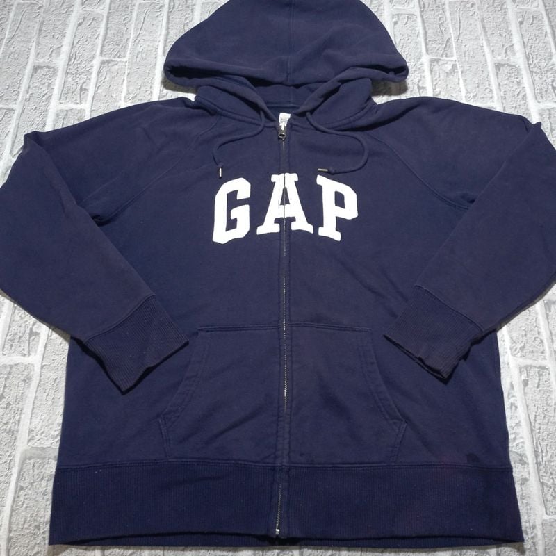 Blusa de Moletom Aberta Gap Blusa Moletom Gap Masculino Original