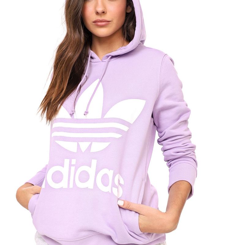 Moletom adidas best sale originals trefoil