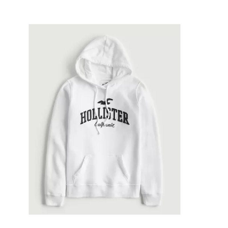 Moletom sales branco hollister