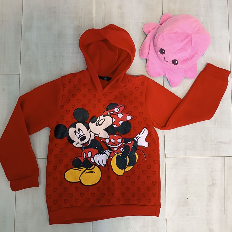 Moletom da hot sale minnie infantil