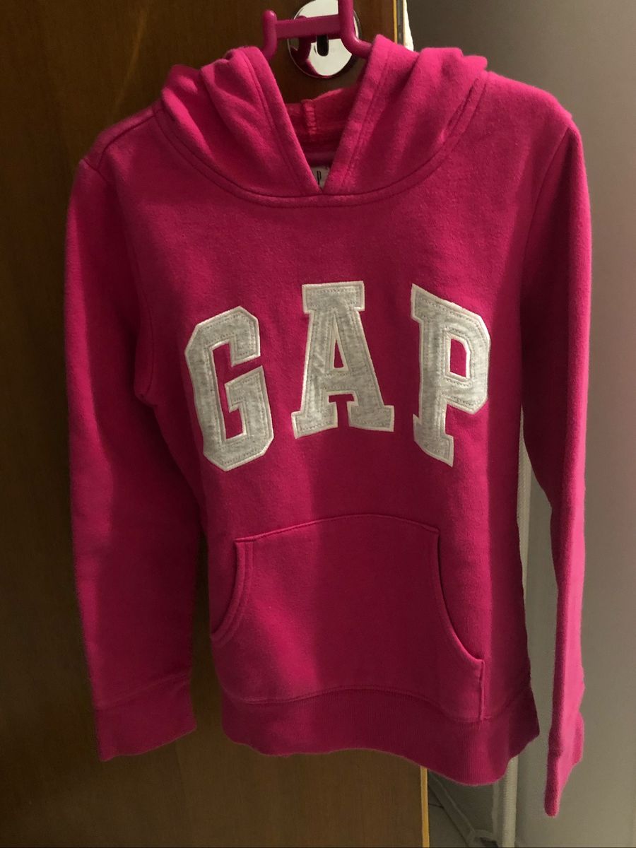 moletom gap rosa pink