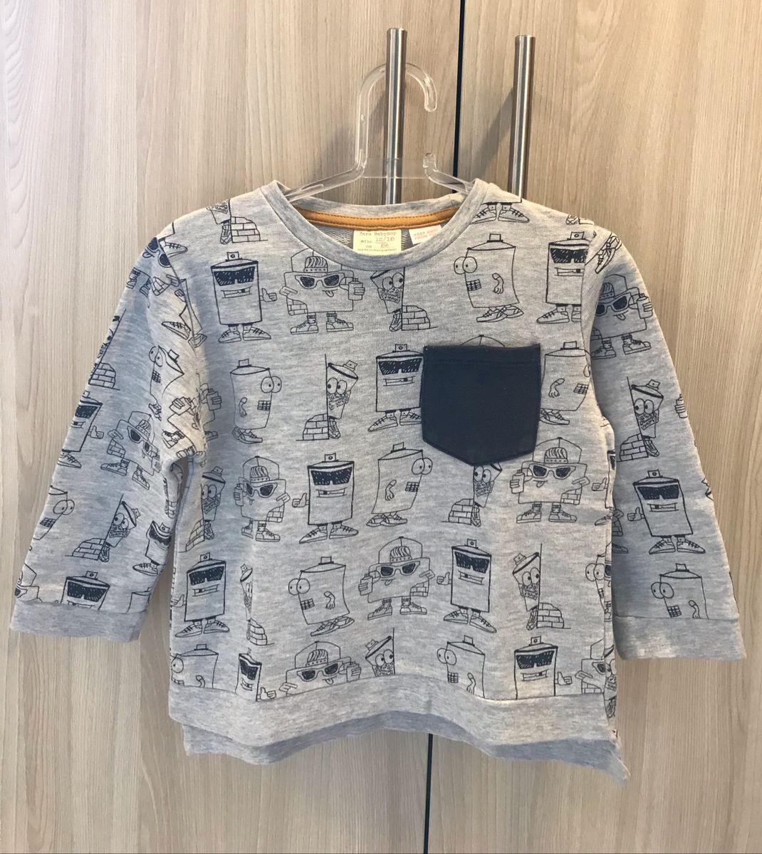 moletom zara infantil