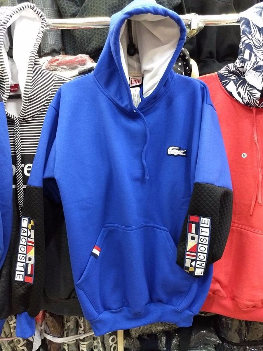 moletom masculino da lacoste