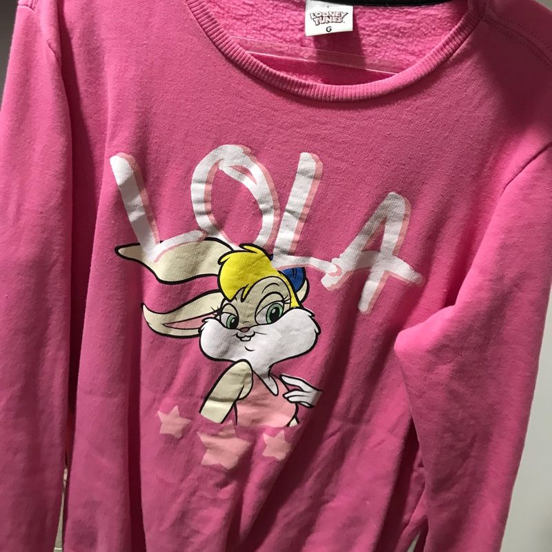 Moletom Casal Moletom Lola Looney Tunes Moletom Lola Bunny Renner 2025
