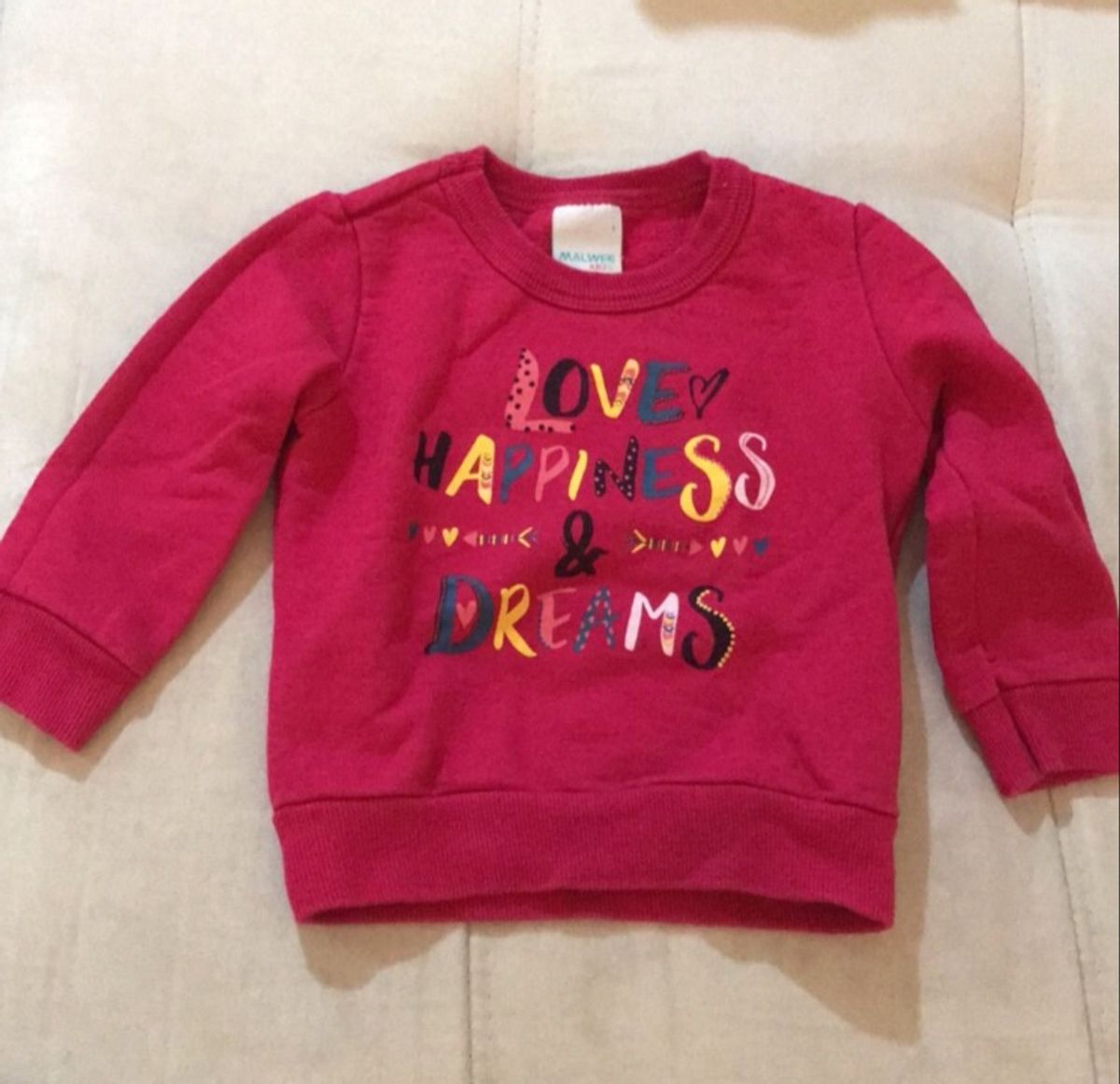 blusa moletom infantil malwee