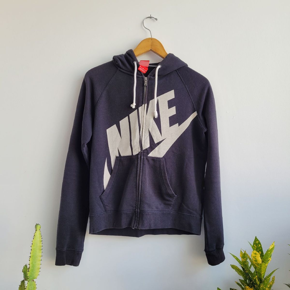 Moletom nike preto sales feminino