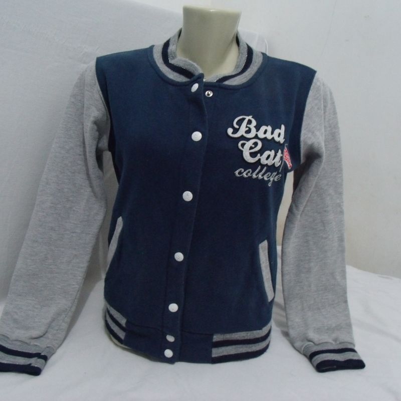 Moletom Raglan Feminino Mescla Pets Bad Cat Siames ES_198