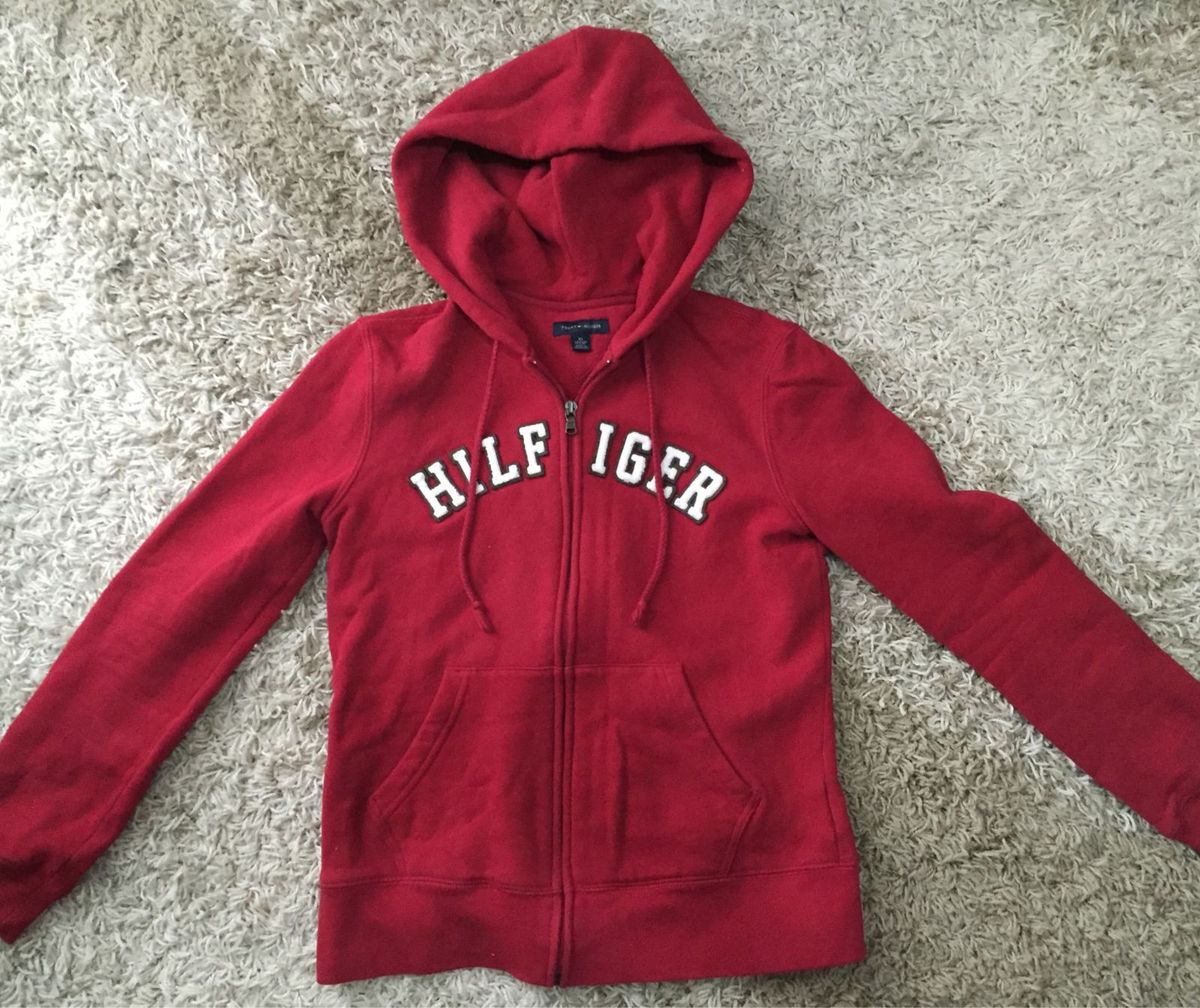 casaco moletom tommy hilfiger