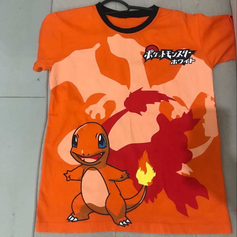 Blusa discount de pokemon