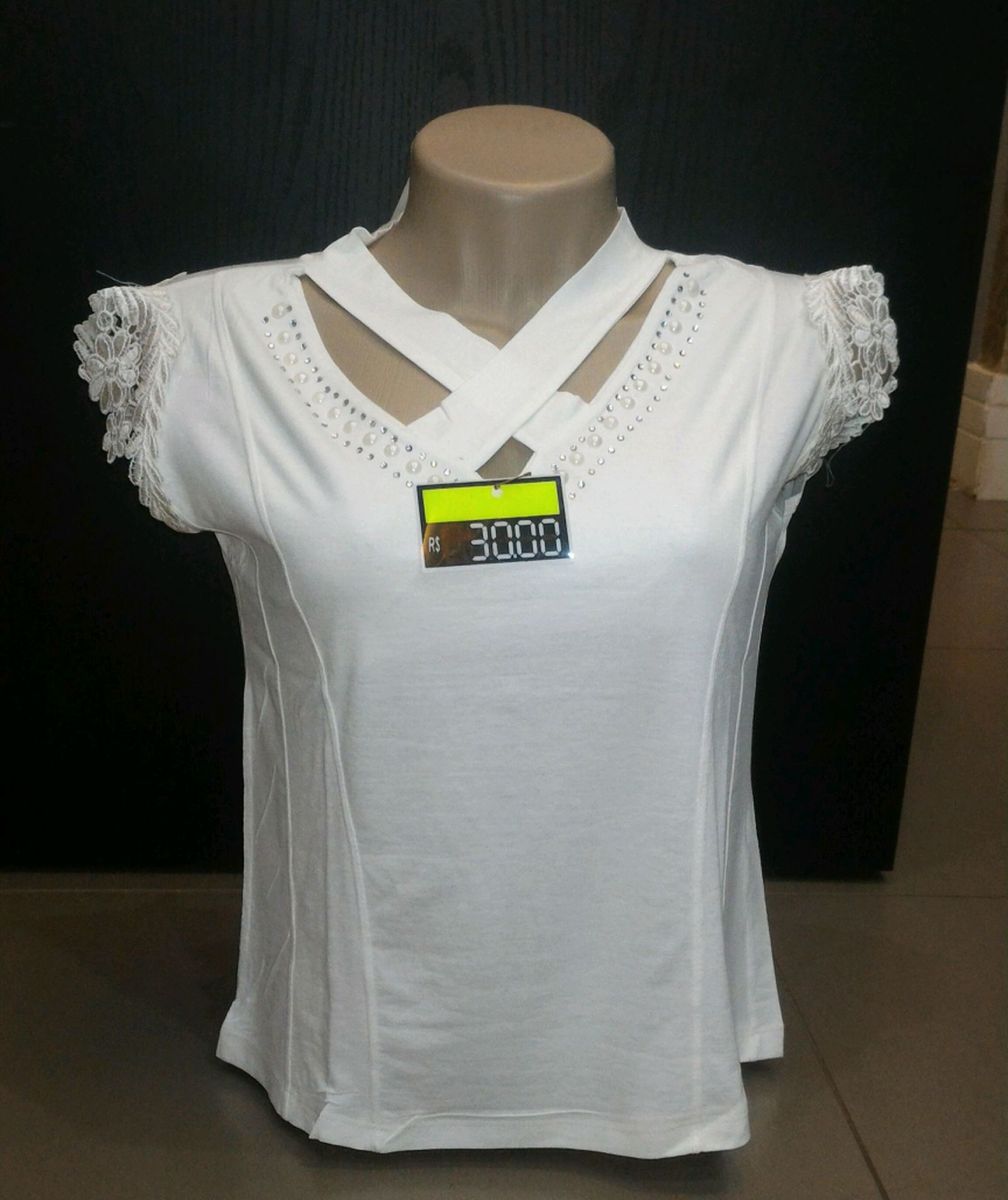 blusa de viscolycra - blusas sem marca