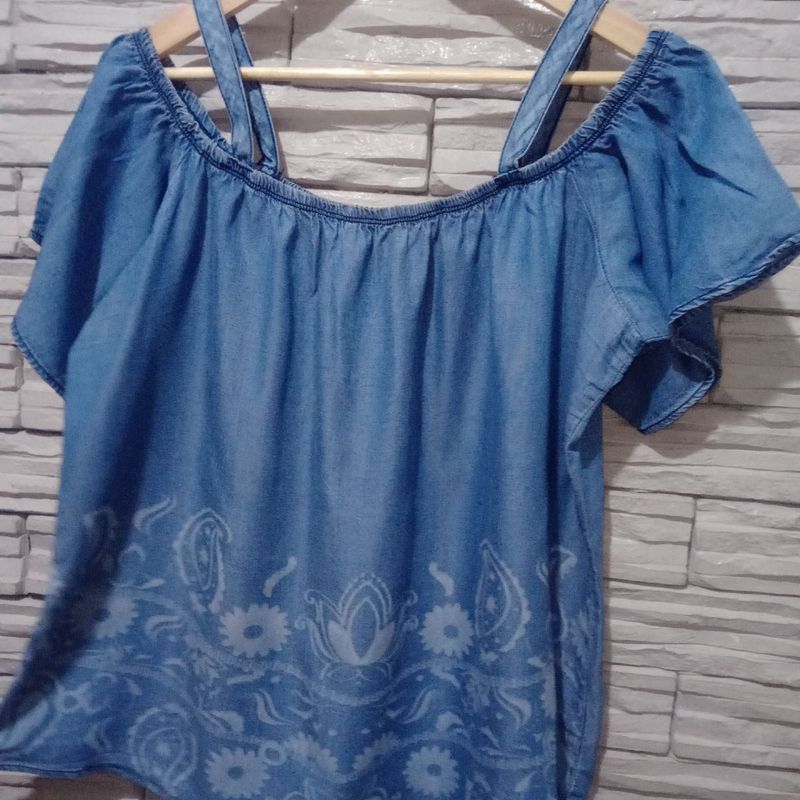 Blusas best sale estilo jeans