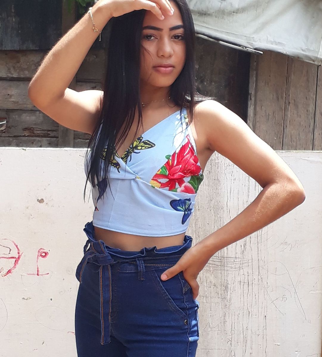 blusas estilo tropical