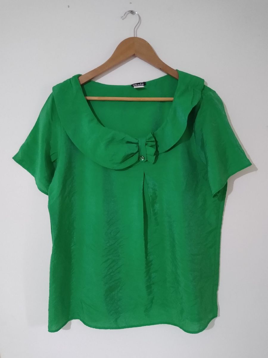 blusas femininas verde