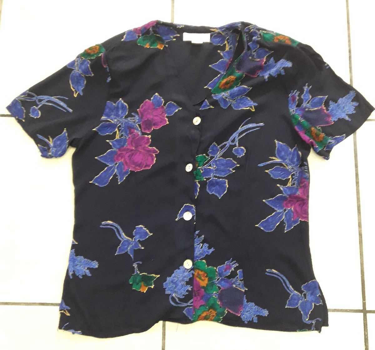 blusa florida importada (be) - blusas annex