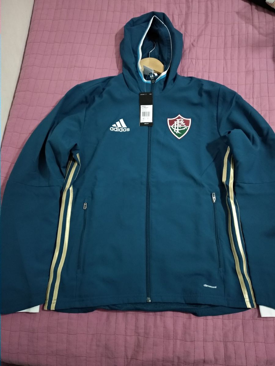 casaco fluminense adidas branco