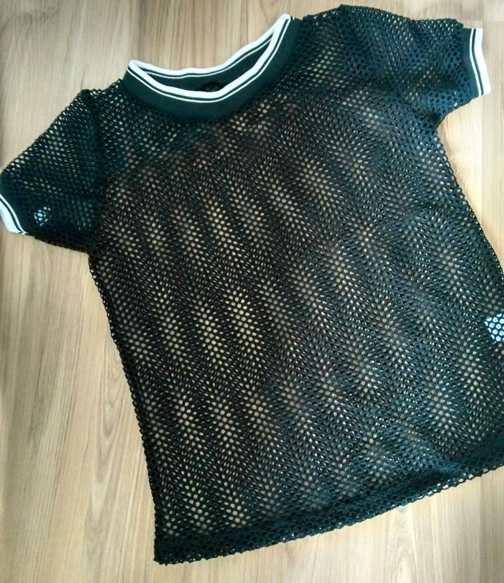 blusas furadinhas da moda